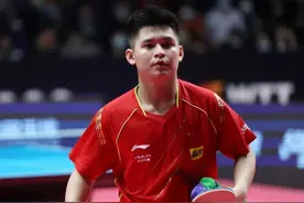 16岁小将赢许昕直喊累，刘国梁说的话他全听进去了！-乒乓国球汇图片