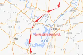 途经监利的铁路首次明确走向，由武贵变成武仙益，战略意义重大图片