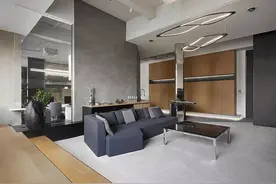 别人的办公室太棒！上海200㎡办公空间，现代简约又舒适图片