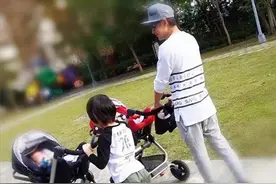 林志颖晒五年前旧照，父子四人同框温馨幸福，不老男神容颜依旧图片