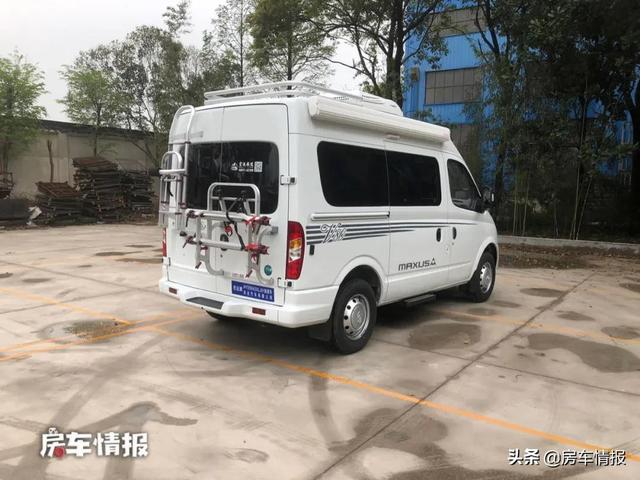 新款大通V80房车来了！16.58万起车长5米，2人玩刚好代步开也轻松