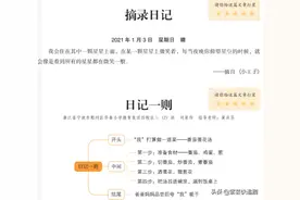 部编版三年级上册语文园地二：写日记图片