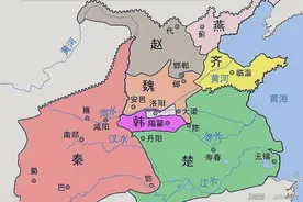 战国七雄之地理位置，在今是位于哪个省？图片