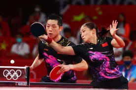 奥运精神？乒乓球混双比赛看着异常难受图片