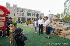 沁源县上演幼儿版《沁源围困战》实景情景剧图片