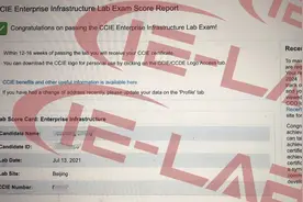 如何备考CCIE EI LAB？出考场就拿到“PASS”有多爽？图片