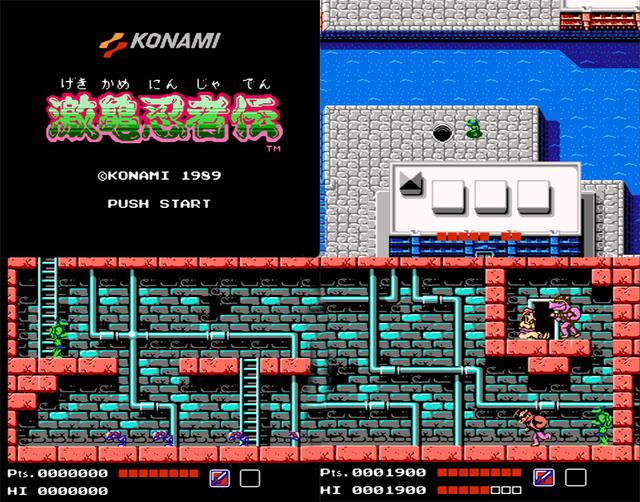 FC游戏《忍者神龟》正统作品居然有五部，看看你当年接触过几代