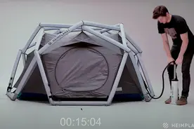 懒人露营再进化！德国Heimplanet 15 分钟快速充气帐篷图片