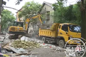 集中拆除！南昌一小区违建被拆，面积达12000平米图片