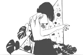 女生唯美插画 每一张都有意境 你感受到了吗图片