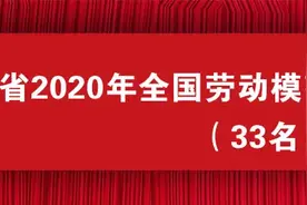 公示！贵州省2020年全国劳动模范、先进工作者，贵州省劳动模范、先进工作者推荐人选图片