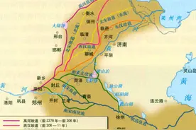 江苏境内为什么会有一条废黄河？图片