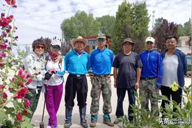 兰州水磨沟河畔二十里铺登上晏家洼行游白家岘到达蛟龙寺图片