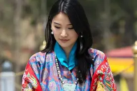不丹王后姐姐嫁入皇室，据说是国王前女友，两姐妹成为妯娌？图片