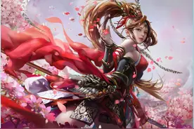 三国杀鉴赏向：花瓣下的意境，到底能有多美？图片