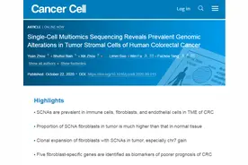 Cancer Cell | 付卫课题组与汤富酬课题组合作揭示结直肠癌肿瘤微环境细胞的遗传变异图片