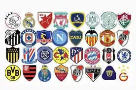 足坛最美队徽排名：皇马利物浦压巴萨！曼联第11，上海申花入榜图片