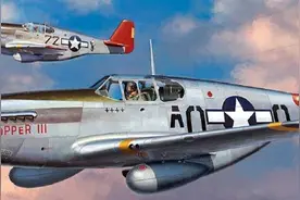二战名机，被誉为战斗机之王的北美P-51“野马”发展简史图片