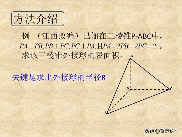 三棱锥外接球的半径常见解法