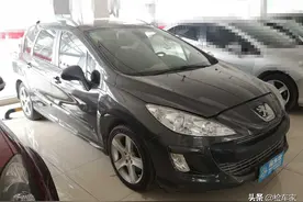 当年新车30万落地的进口标致308，如今3万块都被人嫌弃？图片