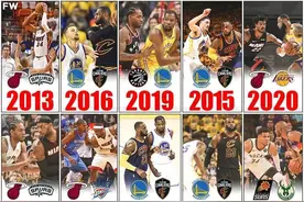 NBA近10年总决赛排名！今年被评为最差总决赛！詹姆斯包揽8次图片