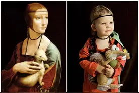 老师让学生模仿“世界名画”，个个脑洞大开，简直太有才了图片