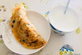 小胡自制懒人版手抓饼，简单易操作，上班族都来试试吧！图片