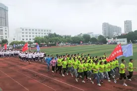 宣城二中高三学子最后一次跑操！奔向灿烂的明天图片