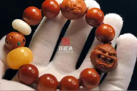 核雕手串还能这样戴？给你意想不到的美图片