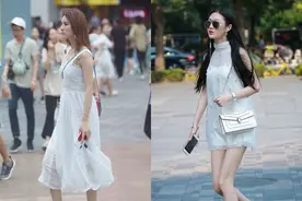 今年这条“初恋裙”火了！清纯性感知性任你挑，18—40岁都可以穿图片