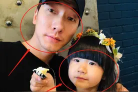 张亮5岁女儿近照曝光，和天天拍杂志气场十足，天天大长腿好吸睛图片