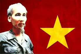 越南国父胡志明，为何曾在全国悬挂毛主席像？图片