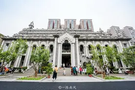 武汉有座“奇怪”的古德寺，看起来像西式教堂，实际上却是佛寺图片