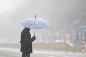 朝阳市气象部门发布暴雪预警图片