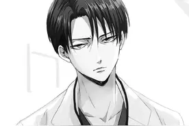 当《进击巨人》主角换上现代装，阿明变成伪娘，大白褂兵长太帅了图片