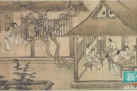 唐代张萱《捣练图》是劳作场景入画之经典图片