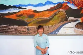 南京大学46岁保洁大姐，画功扎实，被誉为深藏不露的“扫地僧”图片