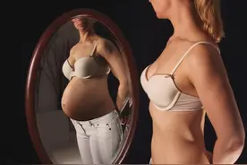 生孩子会让身材走样，产后瘦不下去，也许就是差了这么一毫厘图片