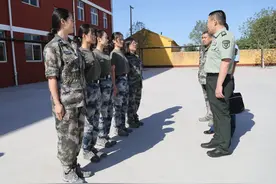 强军征程 担当有我——河北省沧州军分区严密组织预定新兵役前教育训练图片