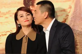初次合作闹不和，相识一年领证却恩爱至今，陈建斌蒋勤勤的15年图片