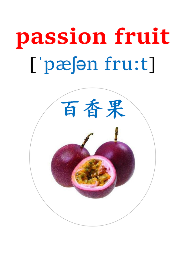 英语卡片来了！20多种水果的英语单词！apple、orange、pear