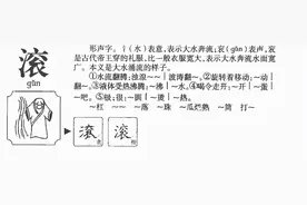 “滚”字溯源图片