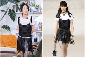香奈儿多难穿！周迅80斤身材穿出臃肿肚腩，6万多套装变成廉价货图片
