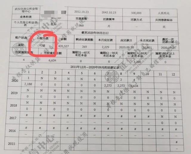 贷款五级分类标准（征信上贷款状态是什么意思）