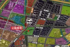 占地约80亩，翁梅这块地，明确用于公园建设图片