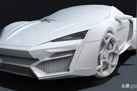 《速度与激情7》飞跃摩天楼，超跑Lykan Hypersport图片