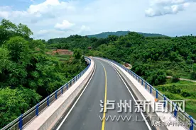 S438线改建工程全线贯通！泸州叙永县城到大石仅需40分钟车程图片