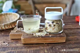 90岁爷爷教我做炒米茶，每次多做点，每天泡一杯，去油脂健脾胃图片