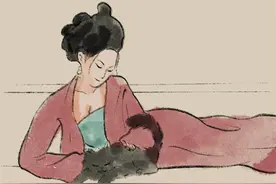 过去猫是“狸奴”，现在人是“猫奴”，千年轮回……图片