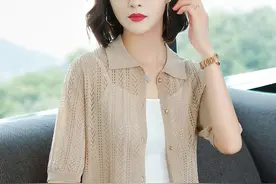 新上市一款“冰丝防晒衣”，适合38-69岁妈妈穿，不俗不媚又洋气图片